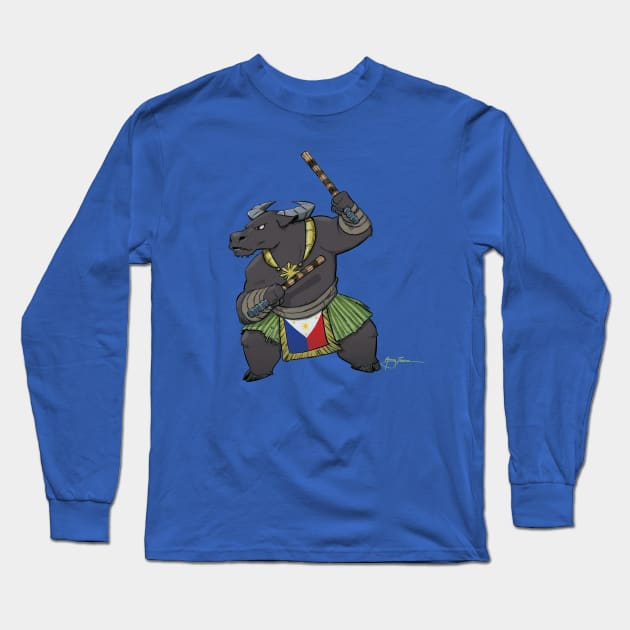 Karabaw Long Sleeve T-Shirt by MTadena81